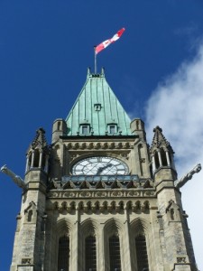 Top of Canadian Legislature